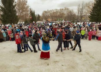Масленица в Долгодеревенском
