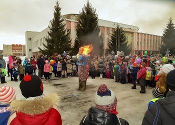 В Сосновском районе провожают зиму