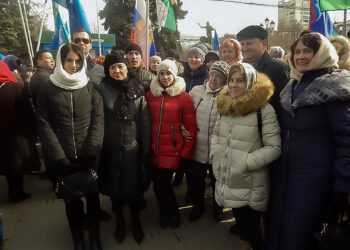 Митинг в честь Крыма в Челябинске поддержал Сосновский район