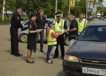 В Сосновском районе провели акцию «Сохрани жизнь! #Сбавь скорость!»