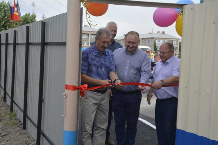 В Кременкуле открыли универсальный спортзал-трансформер