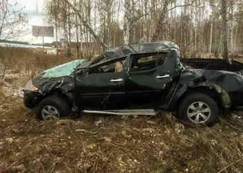 Перевернулась машина на летней резине. Среди пострадавших ребенок
