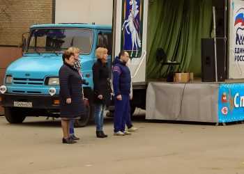 В Долгодеревенском прошла легкоатлетическая эстафета