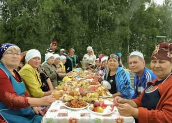 В Теченском отпраздновали Курбан-байрам
