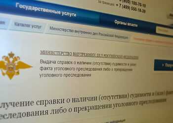 Где в Сосновском районе можно заказать справку об отсутствии судимости