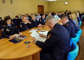 Полицейские Сосновского района подвели итоги работы за первый квартал