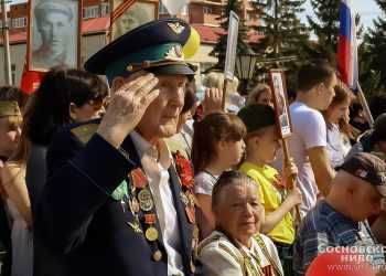 День Победы в Долгодеревенском