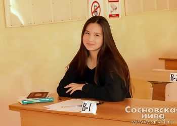 Девятиклассники Сосновского района сдали ОГЭ по русскому языку