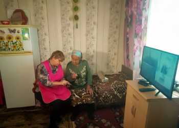 С подключением к цифровому ТВ пожилым сосновцам помогут соцработники