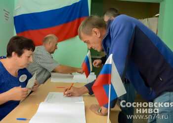 В Сосновском районе на 16:00 явка на выборы составила 30%
