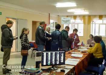 В Сосновском районе на два часа дня проголосовали 14 197 избирателей