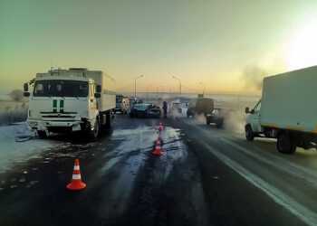 В Сосновском районе женщина погибла при столкновении с КАМАЗом