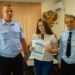 В Сосновском районе сотрудники ГИБДД вручили права новичку