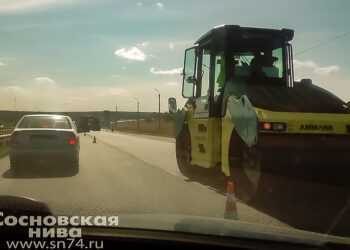 Водителям Сосновском района напоминают, где идут дорожные работы
