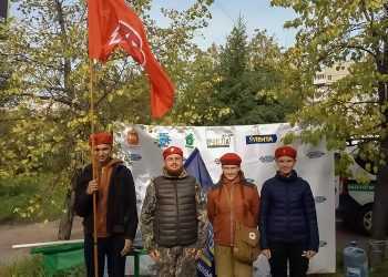 Юнармейцы из Сосновского района заняли второе место в «Чистых играх»