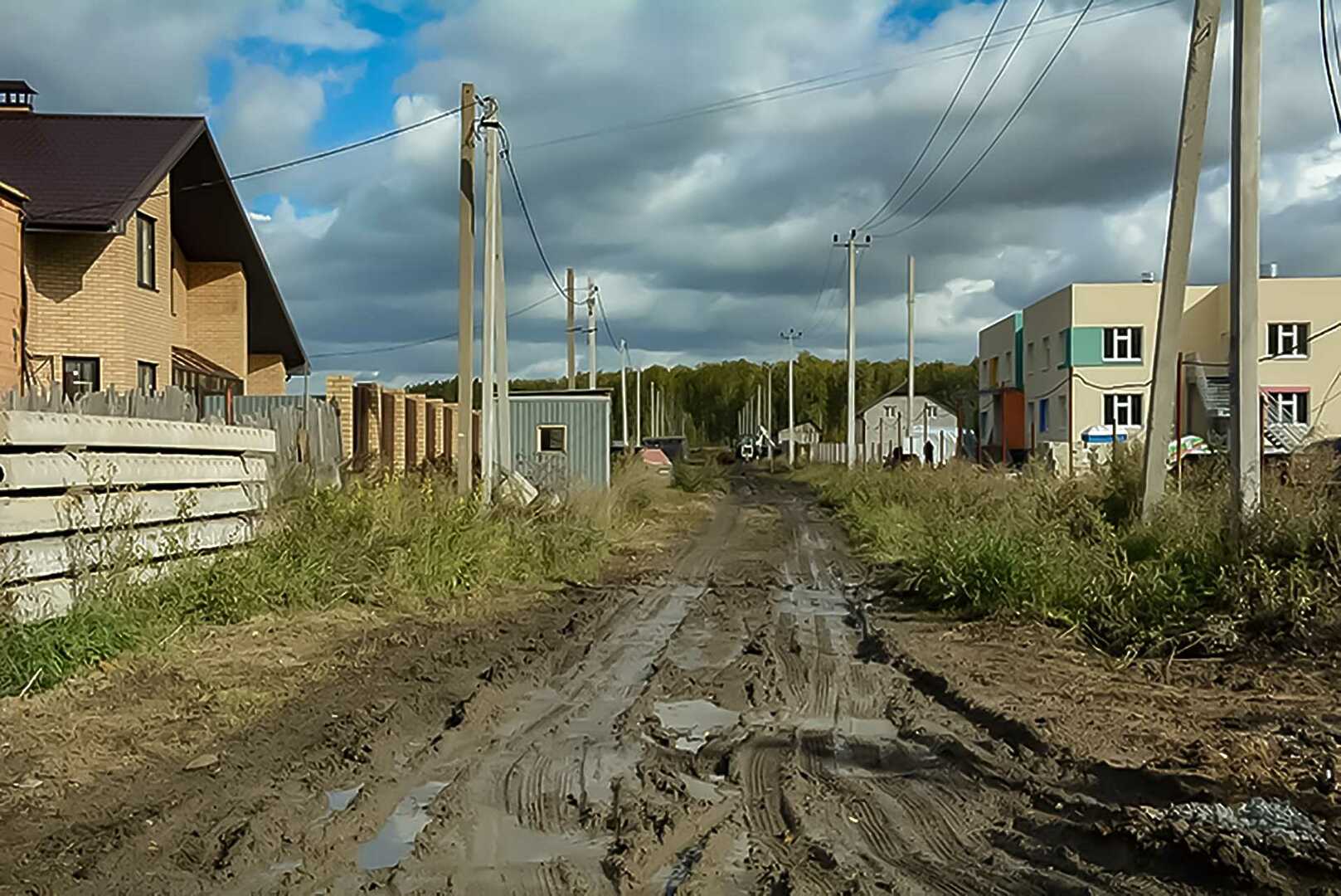 Жительница Долгодеревенского жалуется на отсутствие дороги и газа -  Сосновская Нива