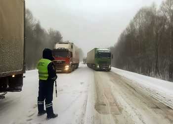 В Челябинской области на участке М-5 введено ограничение движения