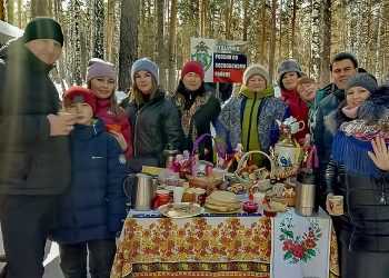 Полицейские Сосновского района отметили Масленицу