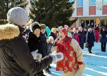 Как отметили Масленицу в Долгодеревенском