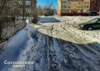 Житель Долгодеревенского жалуется на нечищенную дорогу