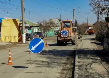 В Долгодеревенском ремонтируют улицы