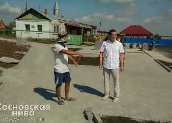 В Туктубаево появится хоккейный корт, детская площадка и сквер