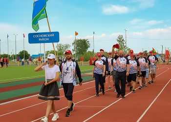 Спортсмены Сосновского района стали призёрами спартакиады «Золотой колос»