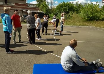 Жители Солнечного сдали нормы ГТО