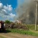 Жители Саккулово жалуются на поджигателей свалки