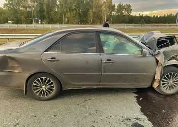 В Сосновском районе при столкновении легковушек пострадал ребенок