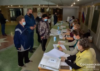 Что происходит на избирательных участках в Рощино