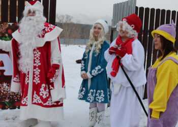 Едем в гости к Деду Морозу, Снегурочке, ее друзьям  в поселок Ново-Казанцево