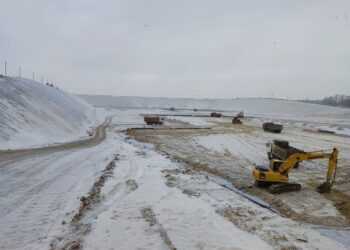 На полигоне ТБО в Полетаево завершается строительство третьей карты