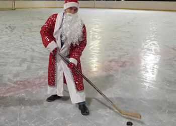 Как Дед Мороз по Сосновскому району в Новый год уезжал