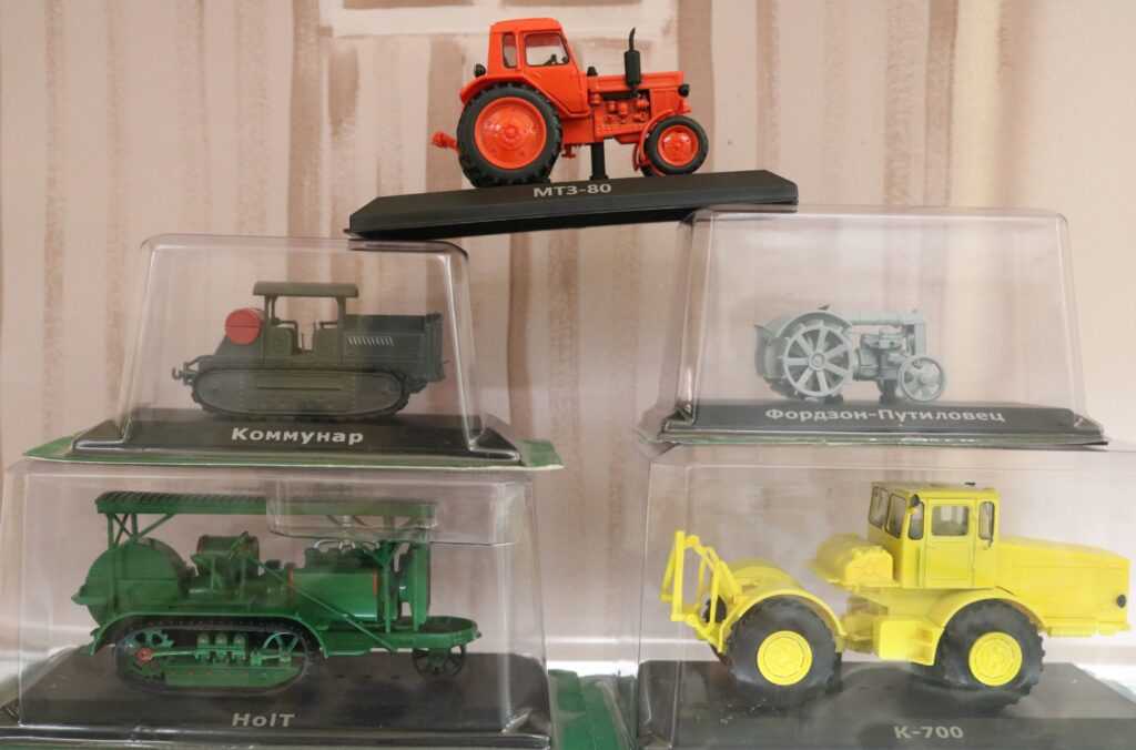 В Сосновском музее появилась коллекция из 77 моделей тракторов