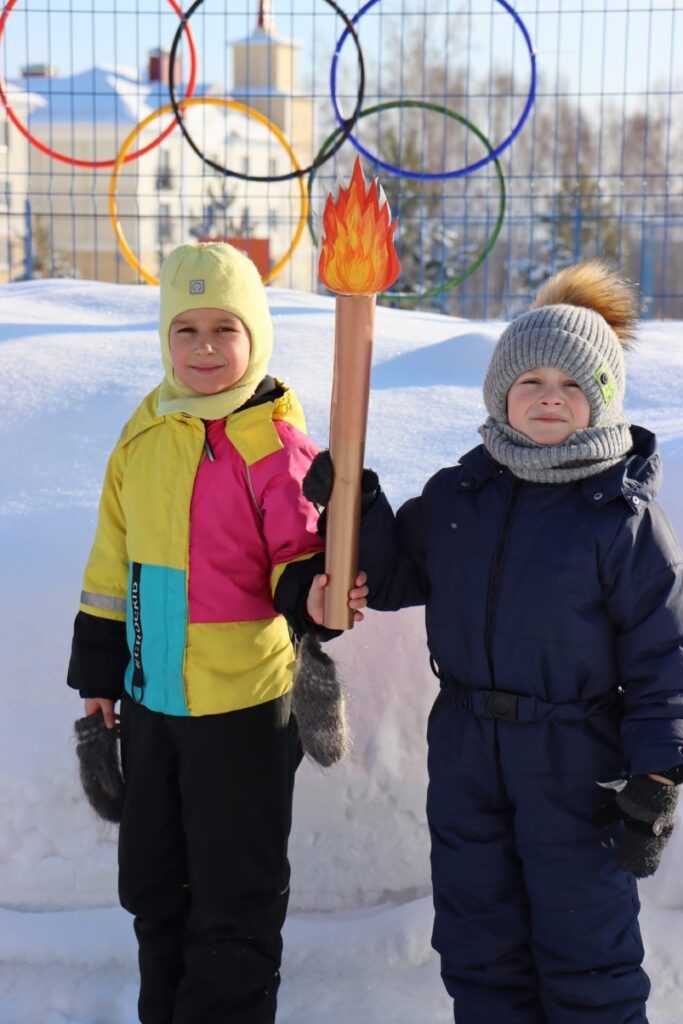Детсадовцы участвовали в "Славинских олимпийских играх"