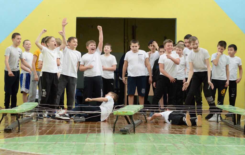 В спорте рождается мужество