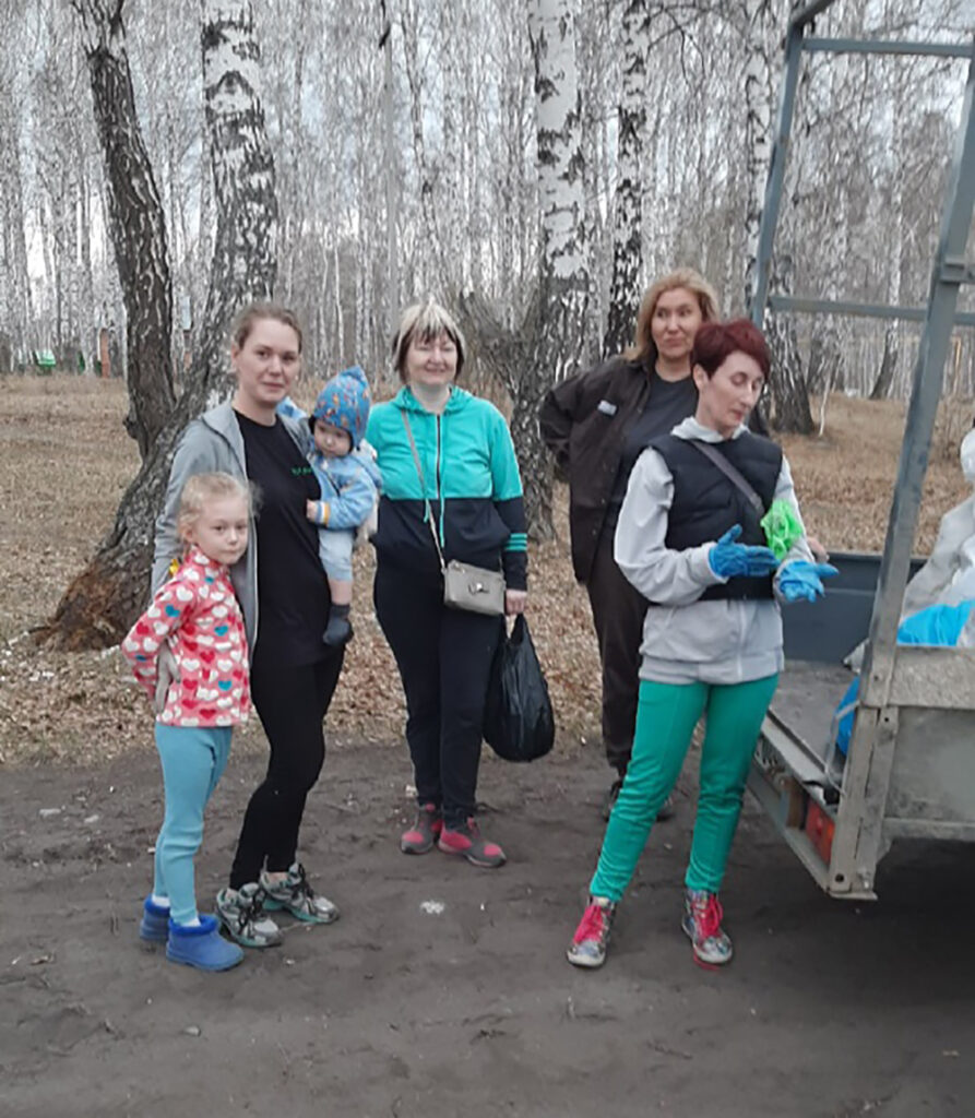 Жители Сосновского района вышли на субботники