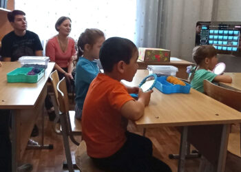 В Большом Баландино родители отправились на занятия в детский сад