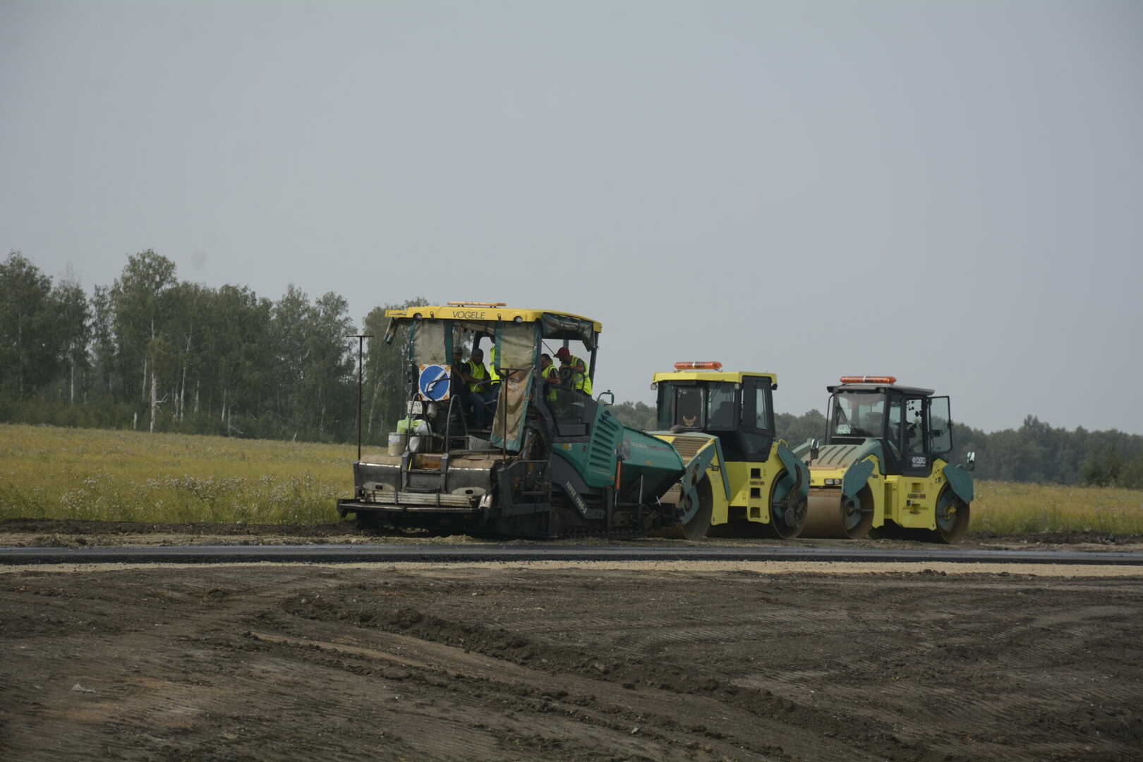 В Сосновском районе построят трассу между Красным Полем и Полетаево -  Сосновская Нива