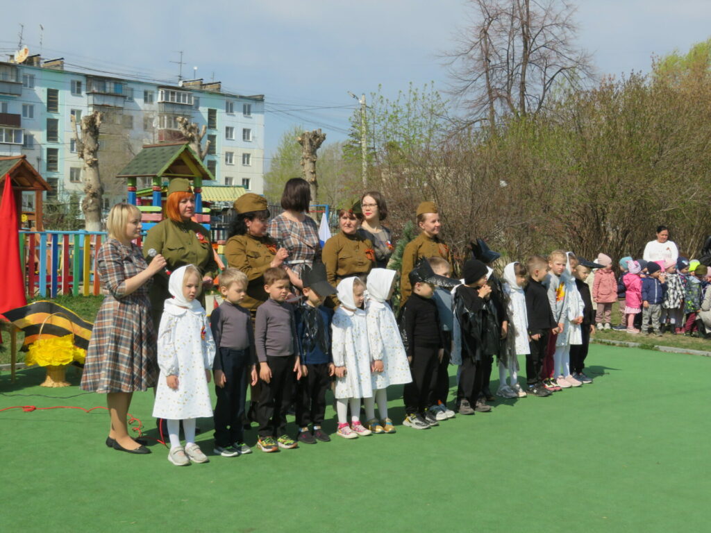 Кременкульский детский сад отпраздновал день победы