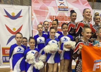 Сосновские чирлидеры стали серебряными призёрами «Звездного дождя»