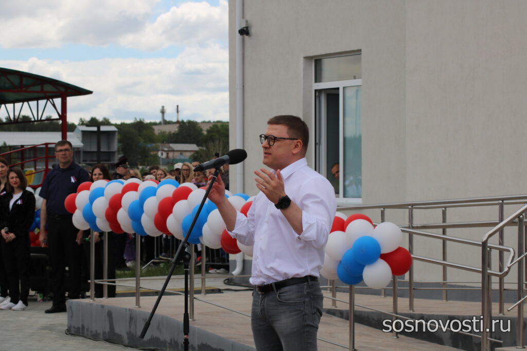 В Долгодеревенском открыли спортивный комплекс «Олимп»