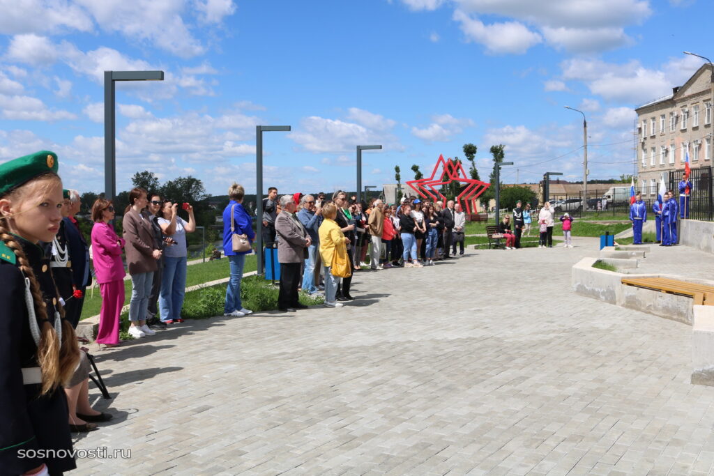 В День памяти и скорби в Долгодеревенском открыли Сад Победы
