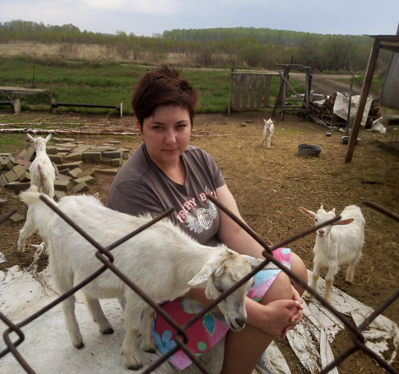 В Сосновском районе работает семейная ферма «Коза-Дереза»