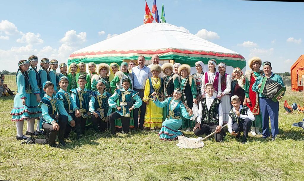 Лучший национальный обряд южноуральского Сабантуя подготовил Сосновский район