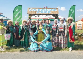 Лучший национальный обряд южноуральского Сабантуя подготовил Сосновский район