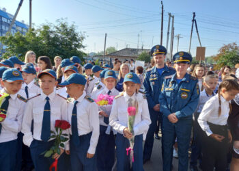 Сотрудники МЧС напомнили ребятам о пожарной безопасности