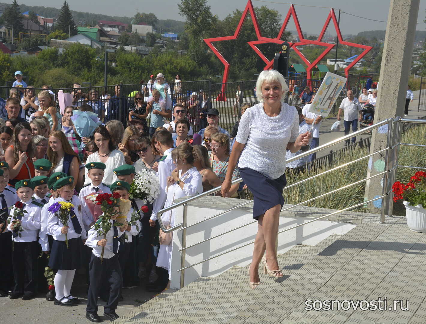 Долгодеревенская школа приняла семь первых классов - Сосновская Нива