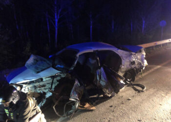 В Сосновском районе водитель устроил ДТП на встречке